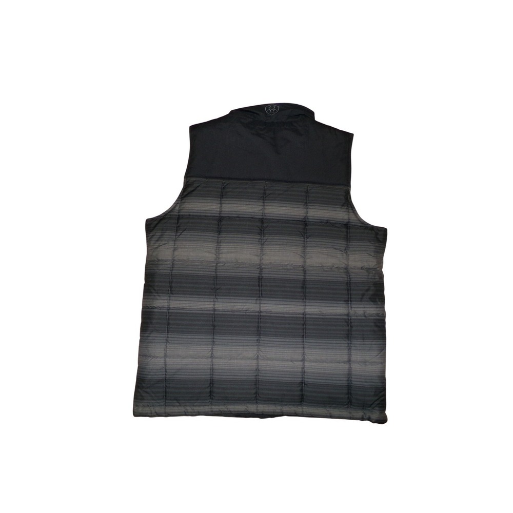 Ariat Mens Crius Insulated Vest Serape Black Quilted Puffer XXL Tall 10062899 - Picture 4 of 4